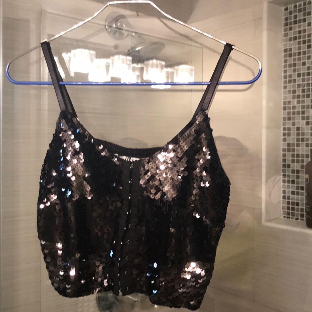 GUESS SEQUIN TANK